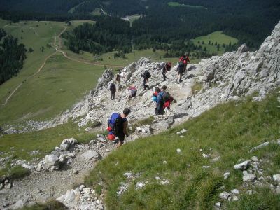 013-Abstieg zur Rosengartenhuette